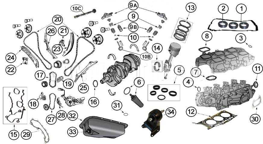 3.6 pentastar parts diagram