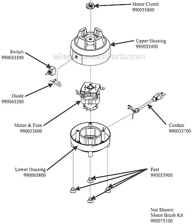 hamilton beach blender parts diagram