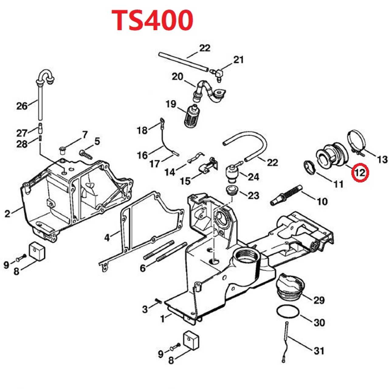 stihl ts700 parts diagram