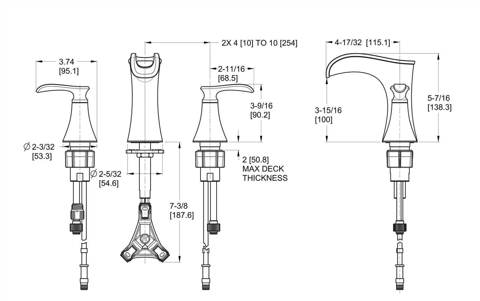 pfister parts diagram