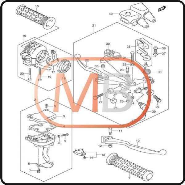 2003 suzuki ltz 400 parts diagram