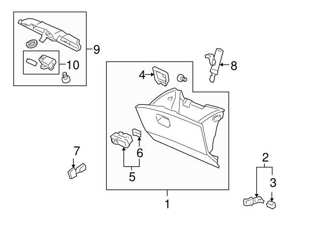 2009 honda odyssey parts diagram