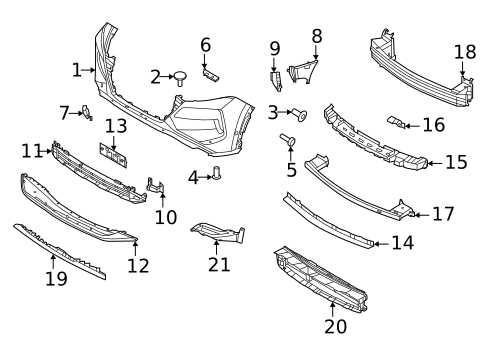 2021 nissan rogue parts diagram