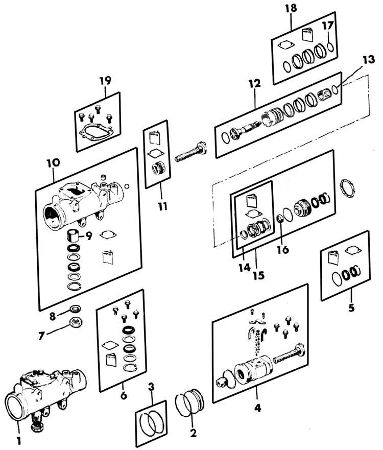 jeep wrangler jk steering parts diagram