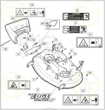 john deere z225 42c parts diagram