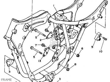 yamaha virago 250 parts diagram