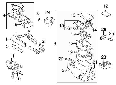 lexus lx470 parts diagram