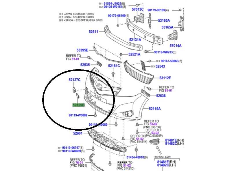2007 toyota yaris body parts diagram