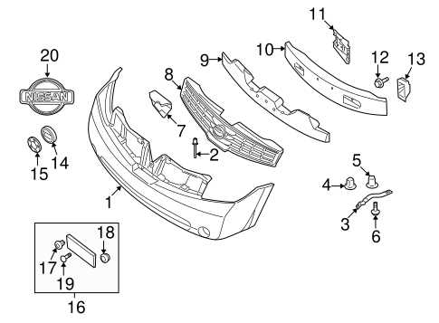 2007 nissan quest parts diagram