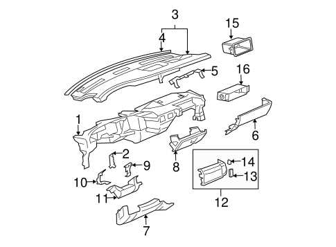 gmc savana parts diagram