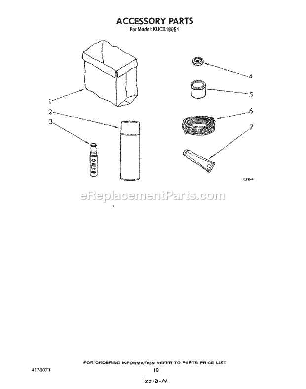 kitchenaid trash compactor parts diagram