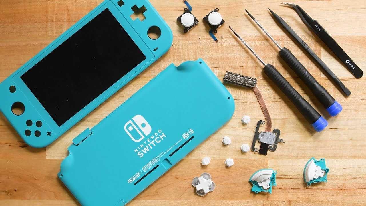 nintendo switch lite parts diagram