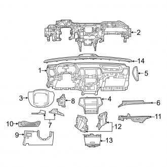 2019 jeep cherokee parts diagram