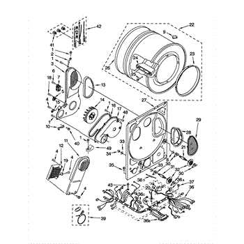 kenmore dryer 110 parts diagram