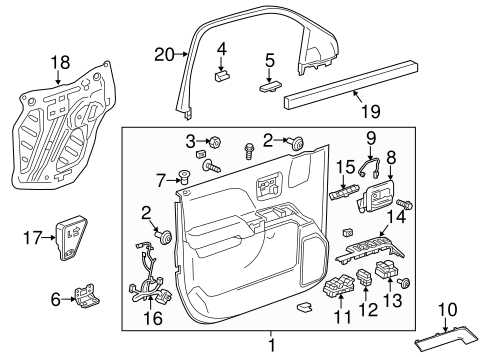 2014 chevy silverado parts diagram