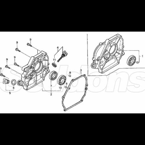 honda 160cc engine parts diagram