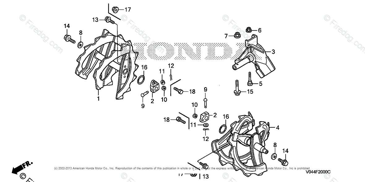 honda hs724 parts diagram