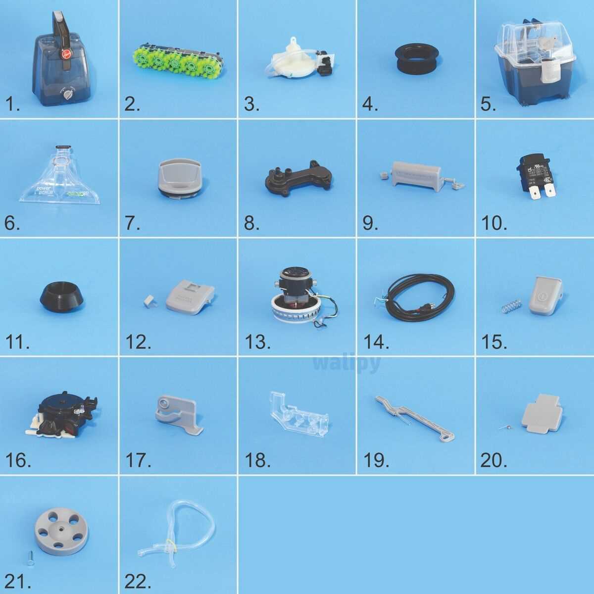 hoover smartwash parts diagram