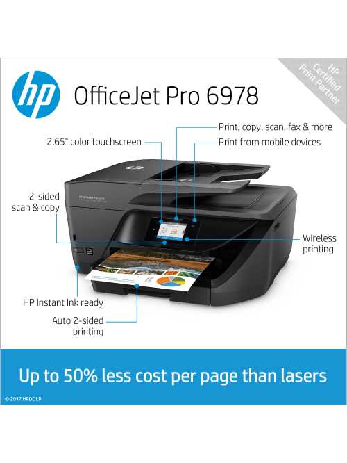 hp officejet pro 6978 parts diagram