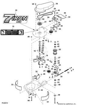 john deere 7 iron commercial 72 parts diagram