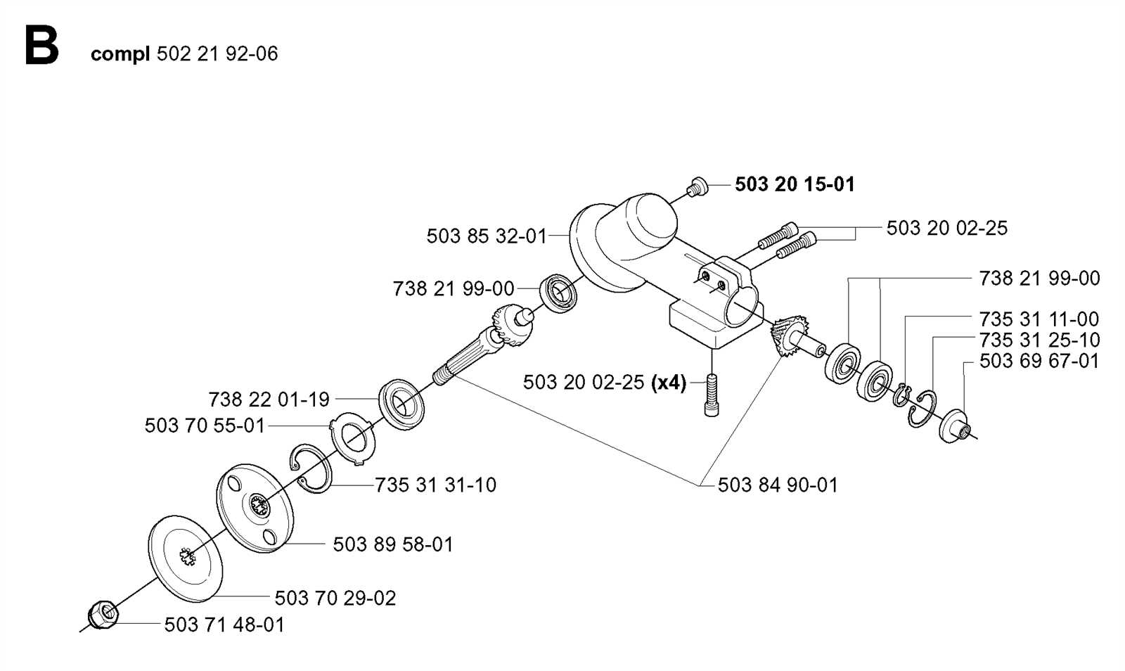husqvarna 325 lx parts diagram
