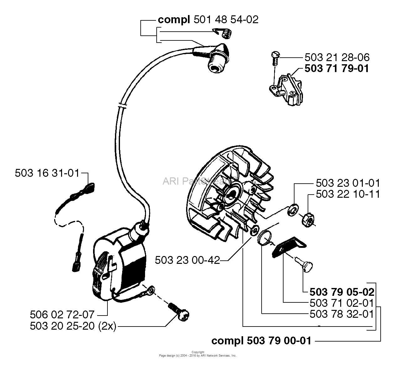 husqvarna 55 chainsaw parts diagram