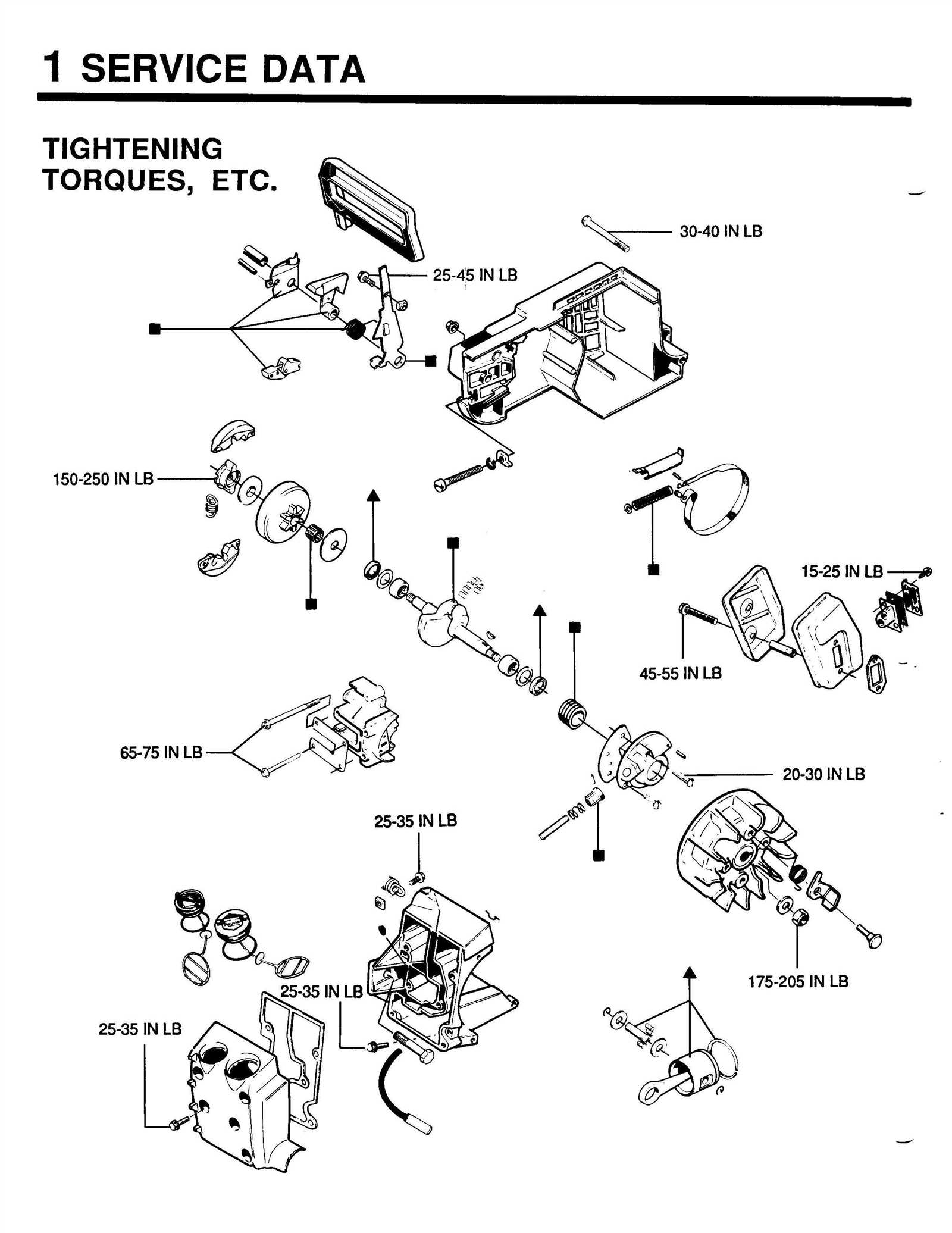 husqvarna 55 chainsaw parts diagram