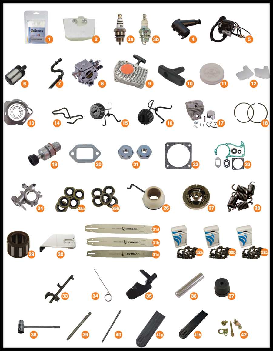 husqvarna ms360 parts diagram
