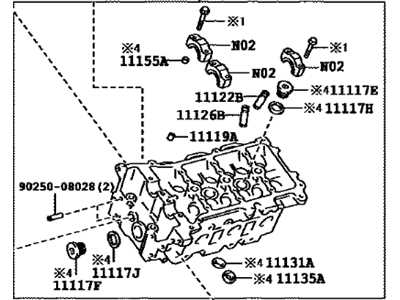 2017 toyota highlander parts diagram