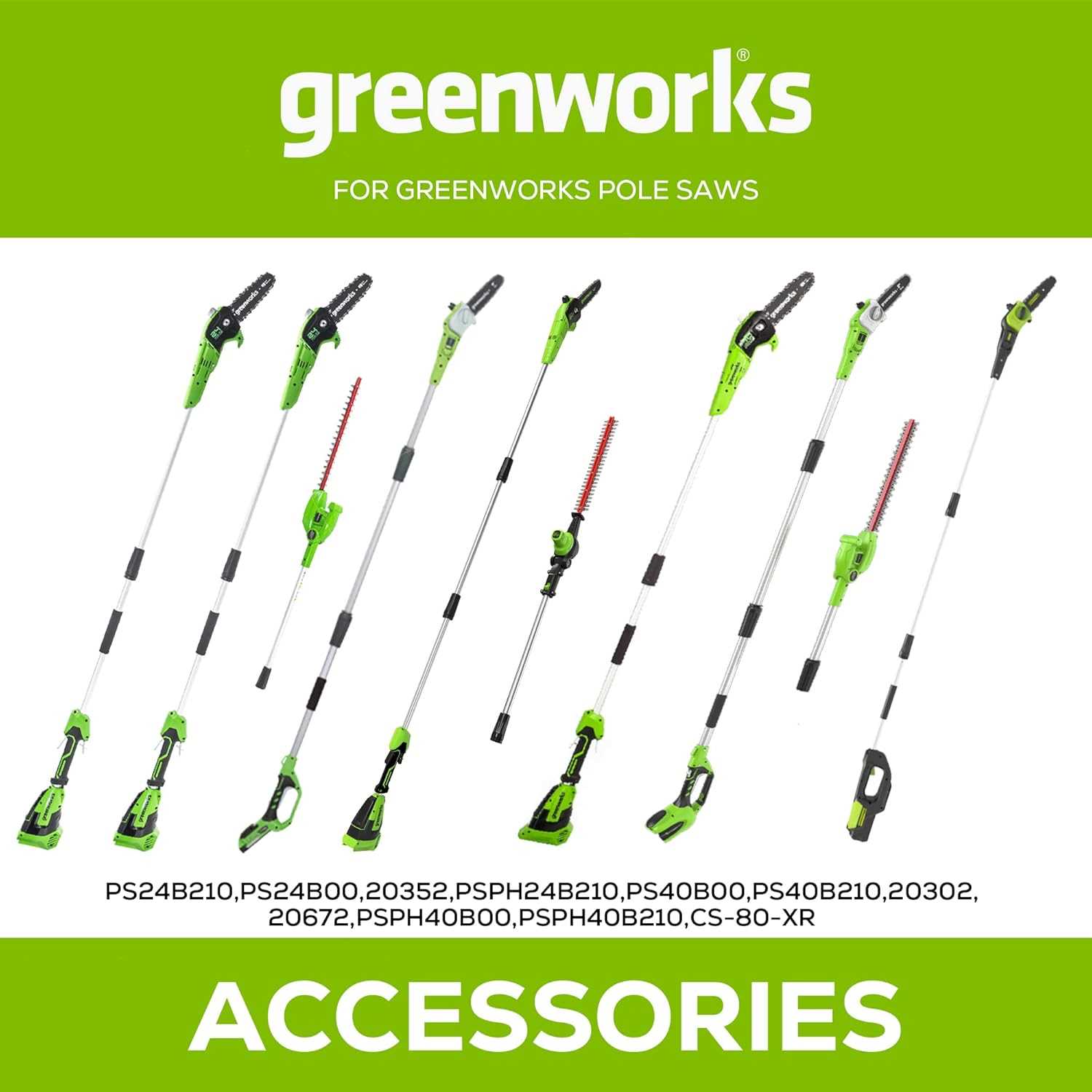 greenworks pole saw parts diagram