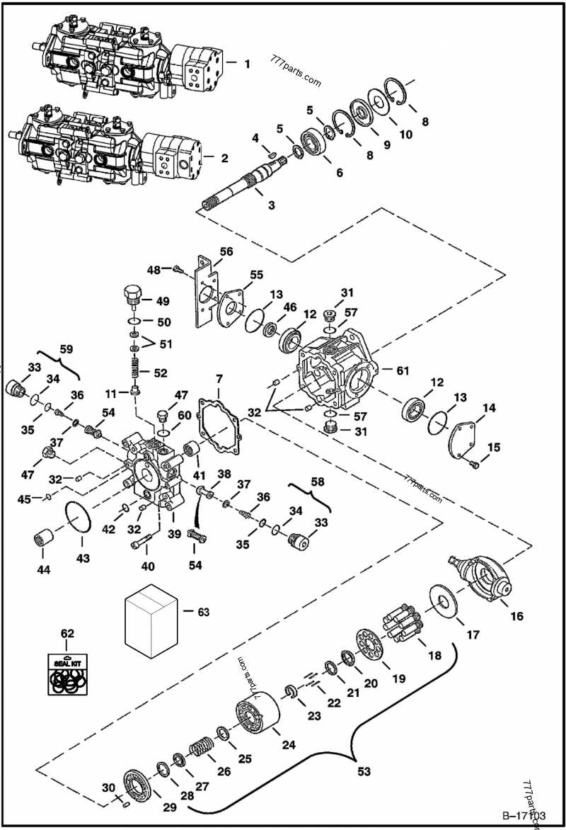 bobcat s205 parts diagram