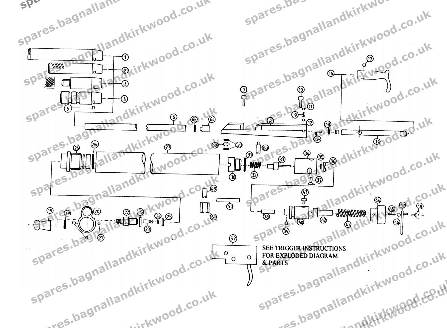 ithaca flues parts diagram
