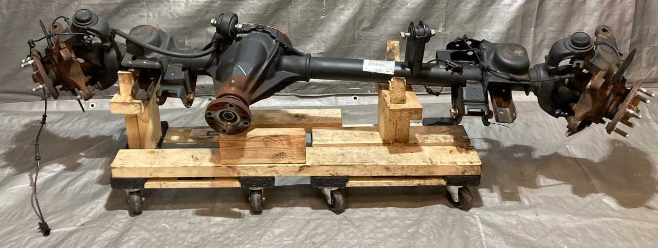 jeep wrangler front axle parts diagram