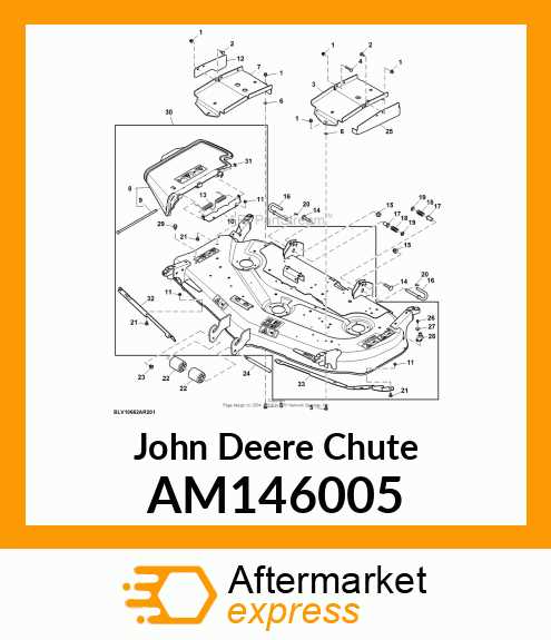 john deere 185 parts diagram