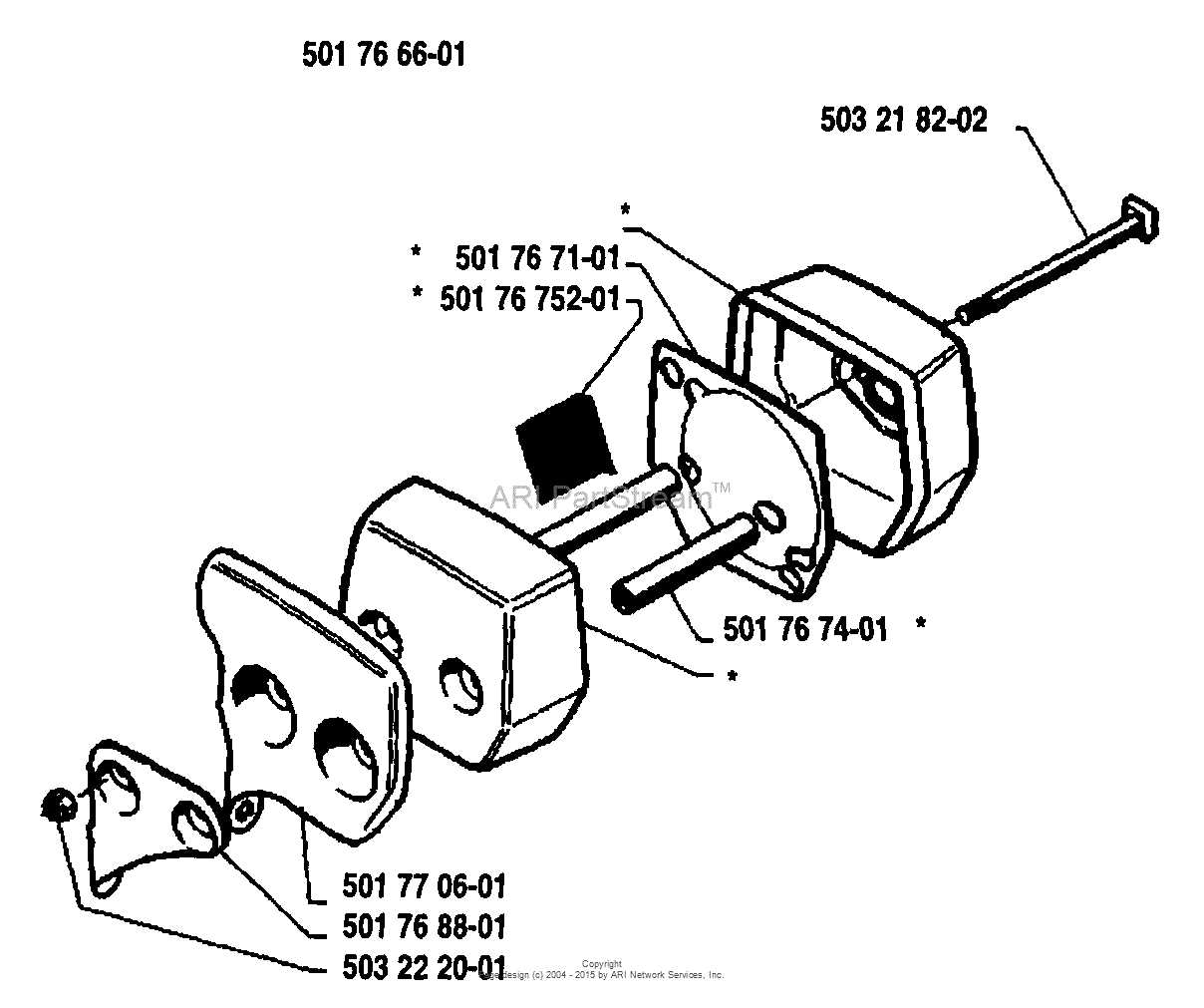 john deere 50v chainsaw parts diagram