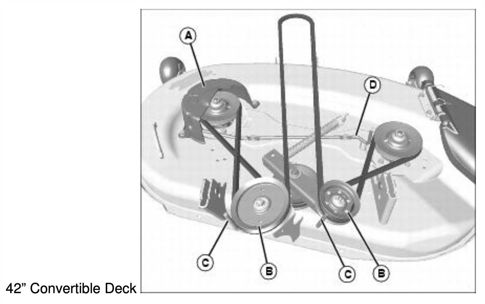 john deere 54 edge mower deck parts diagram