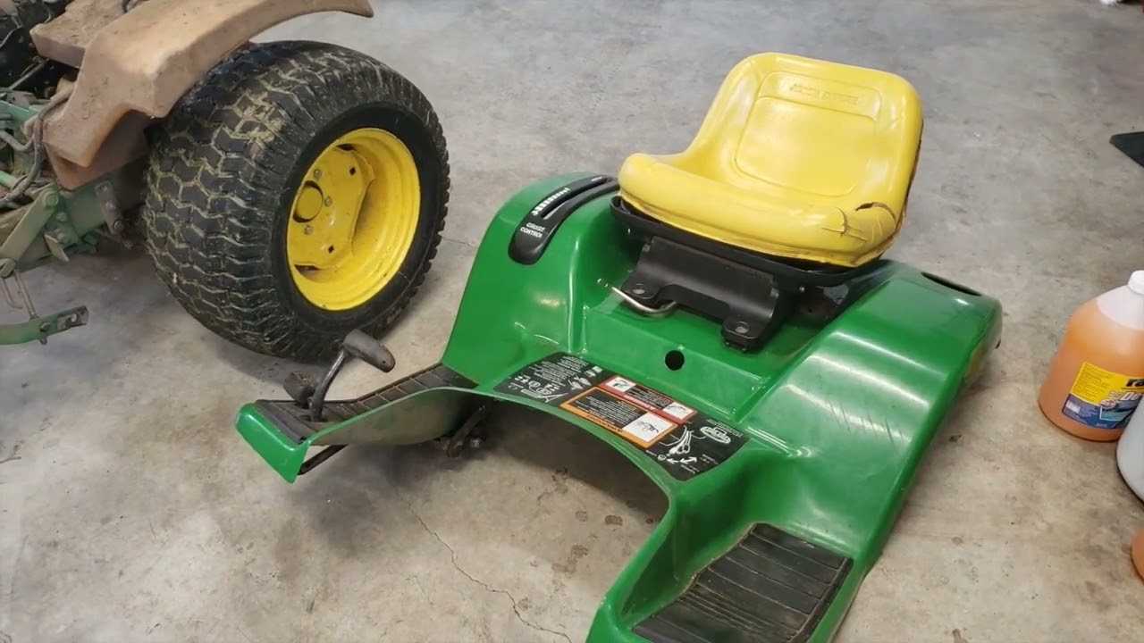 john deere gt235 deck parts diagram