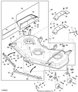 john deere mower parts diagram