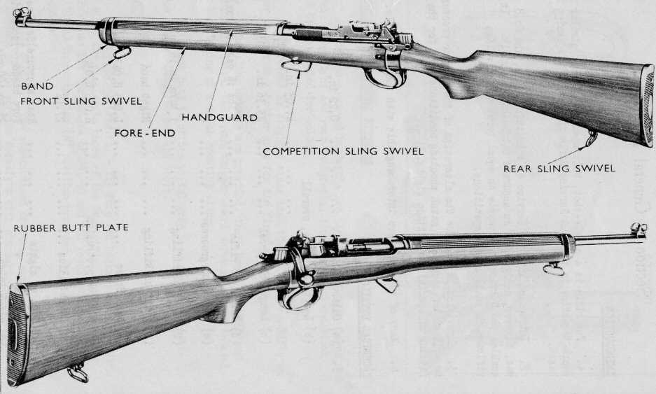 rifle diagram parts
