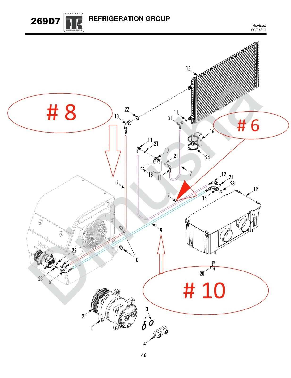 arctic king air conditioner parts diagram