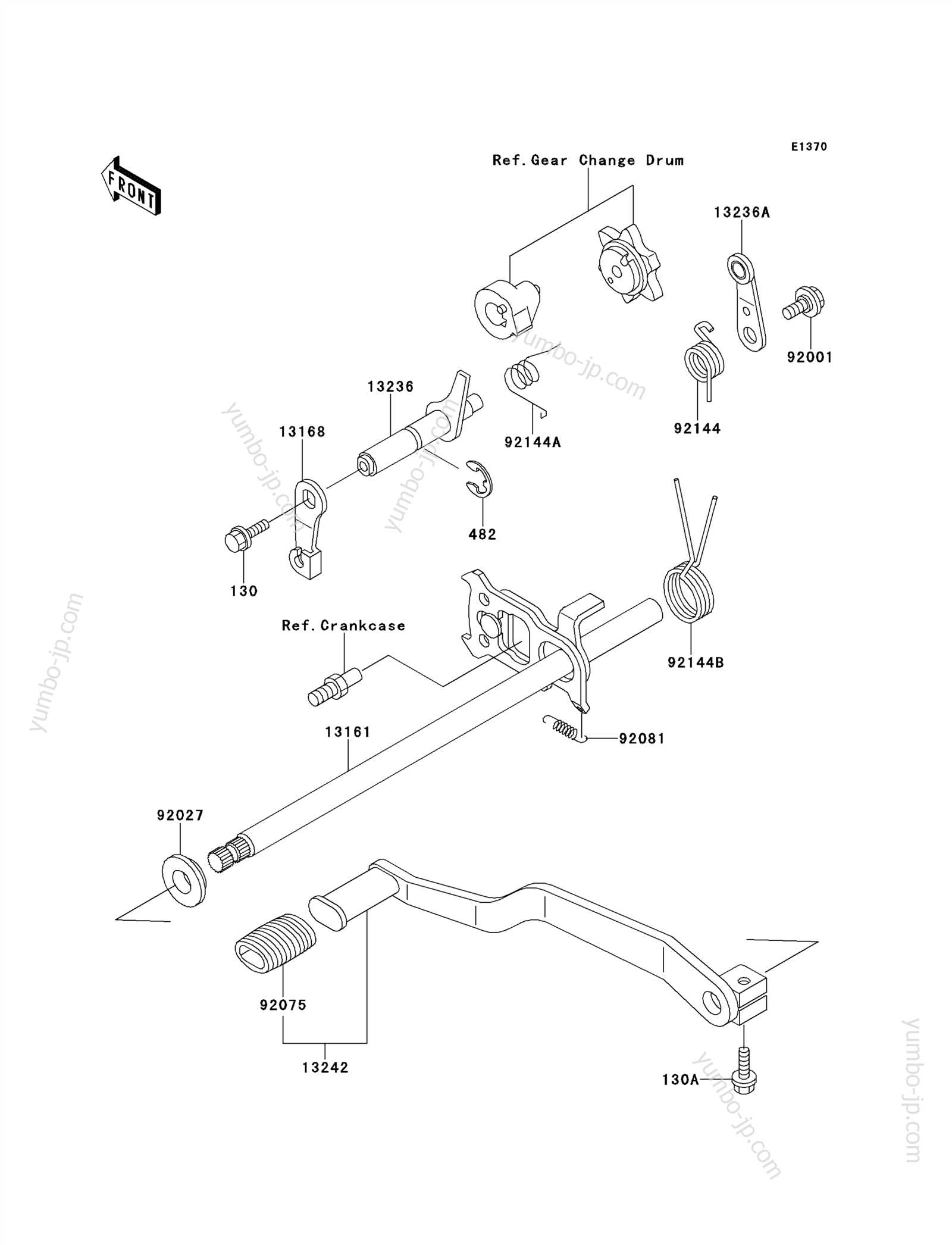 kawasaki bayou 220 parts diagrams