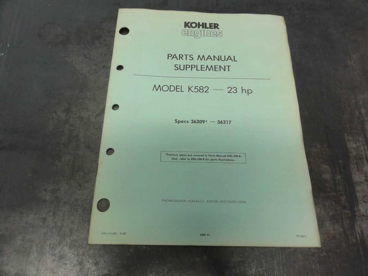 kohler 23 hp engine parts diagram