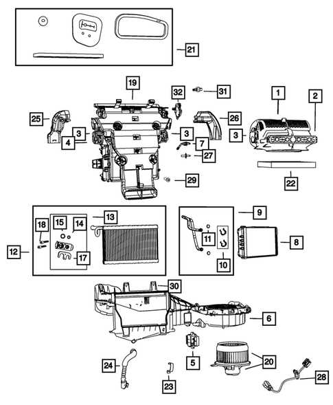 2014 dodge durango parts diagram