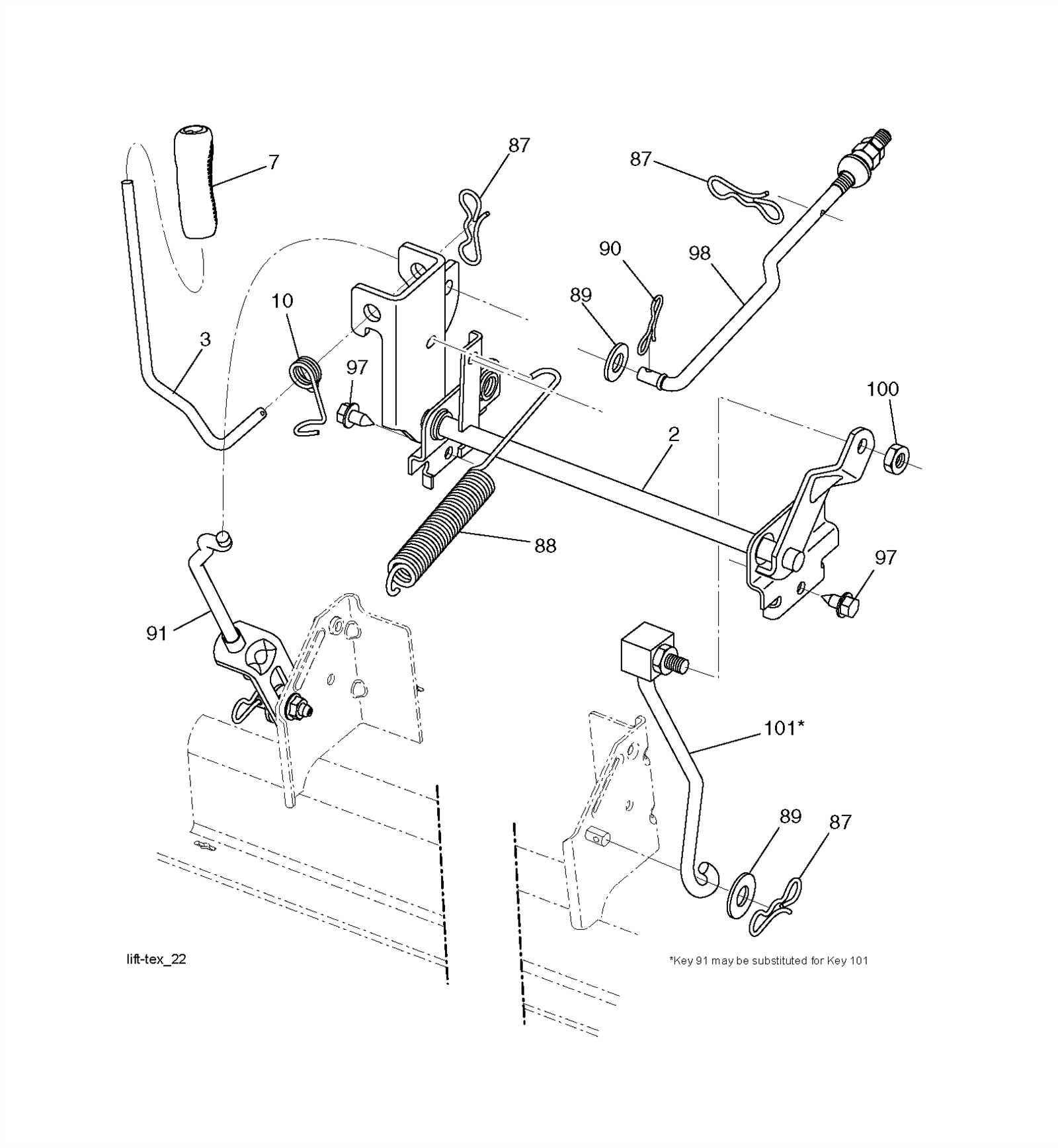 husqvarna yth 150 parts diagram