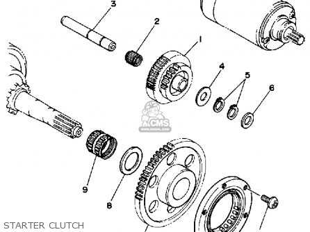 yamaha moto 4 350 parts diagram