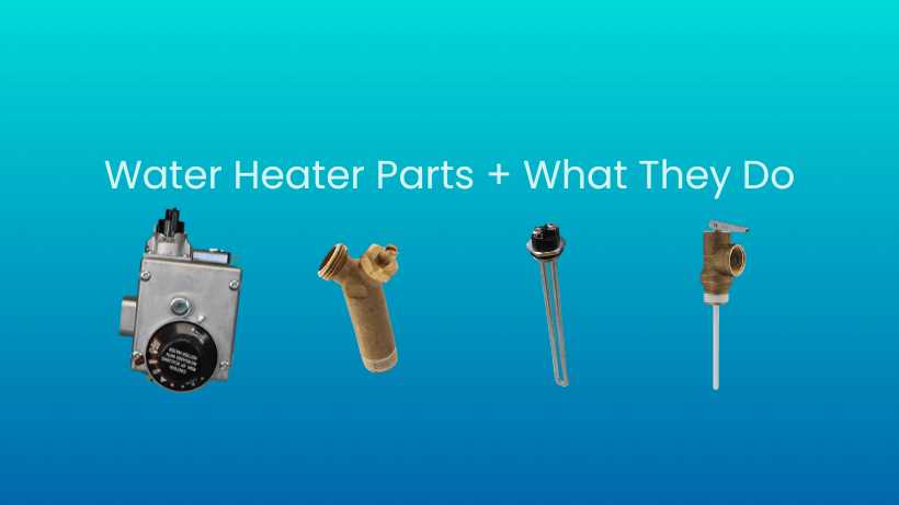 electric hot water heater parts diagram