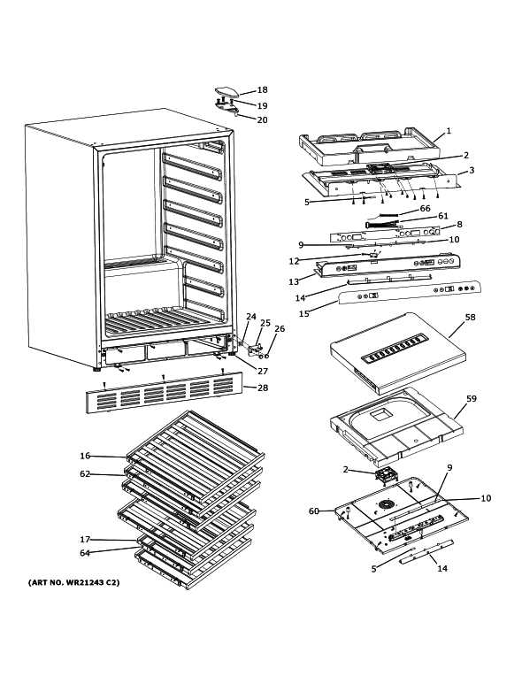 magic chef hmbc58st parts diagram