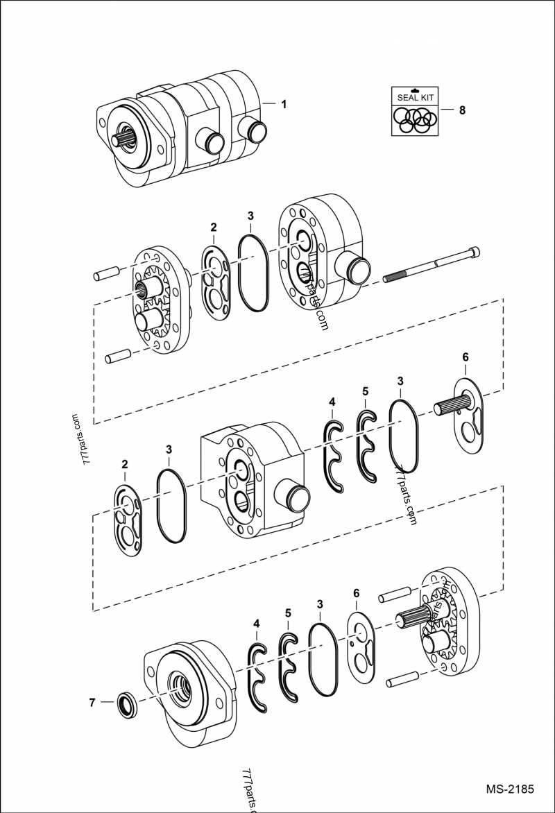 bobcat s205 parts diagram