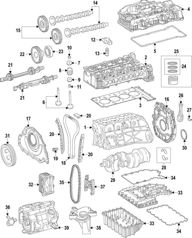 mercedes benz parts diagram