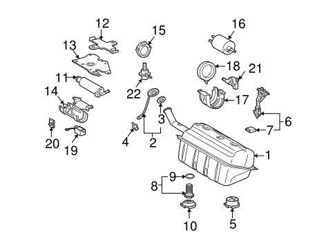 mercedes sl500 parts diagram